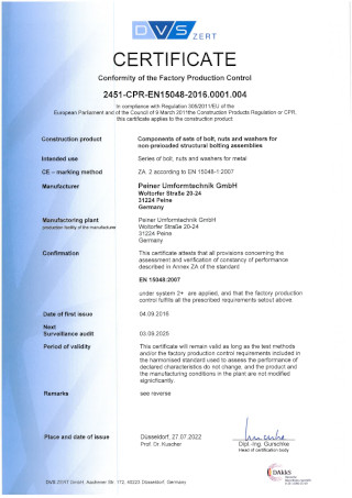 CE-Certificate 15048 - english